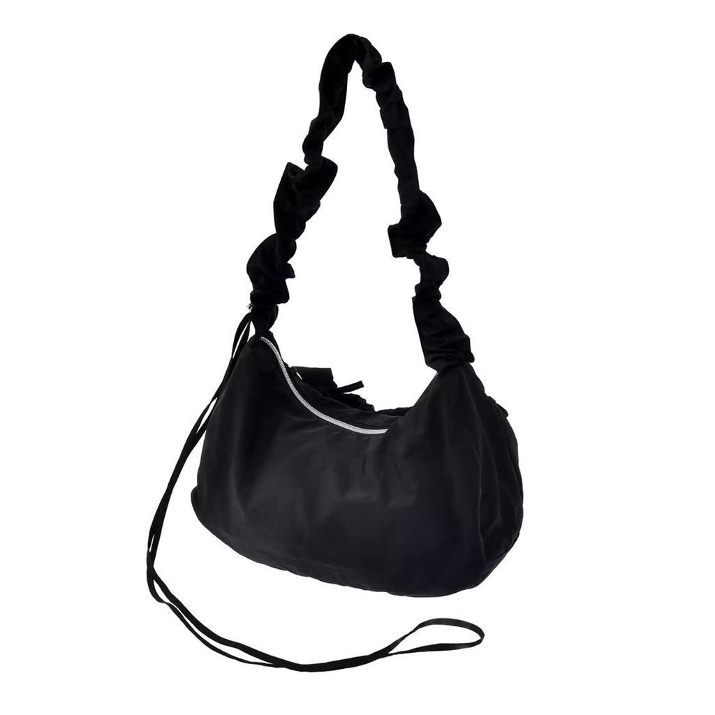 Disney Minnie Shoulder Bag with Pouch and Ribbon Softy Design Casual Bag NEW