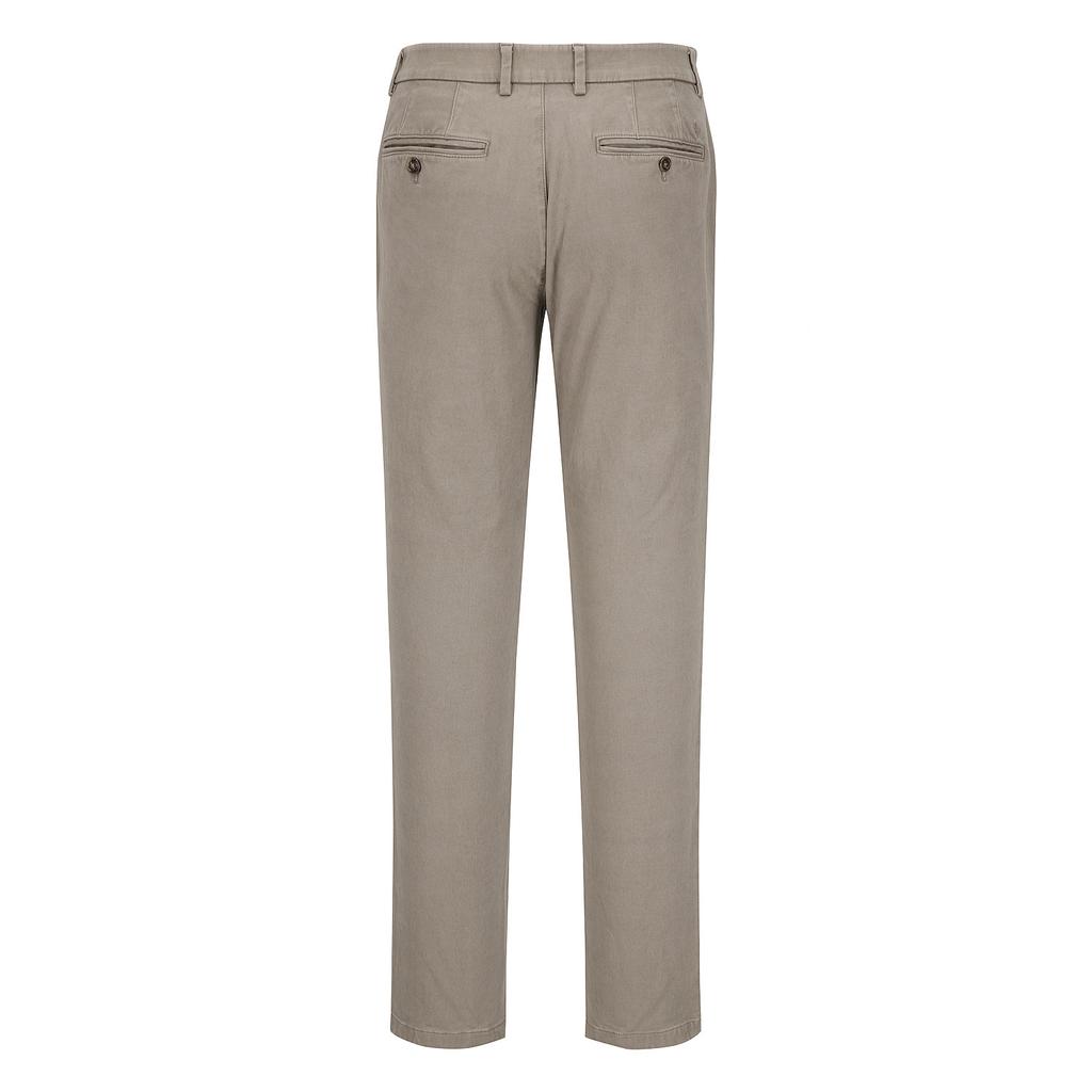 FERRAROMILANO Cotton Stretch Cation Washed Chino Pants Beige (Am0Fbpc35153)