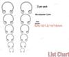 Versatile Piercing Jewelry Set: Nose Rings, Lip Studs, Tongue Rings