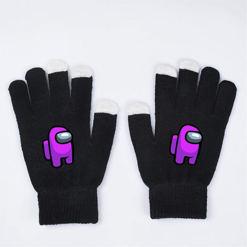 

Игра Мужские Женские Теплые Школьные Рождественские Подарки Зимние Сенсорные Перчатки Экран #1 Purple