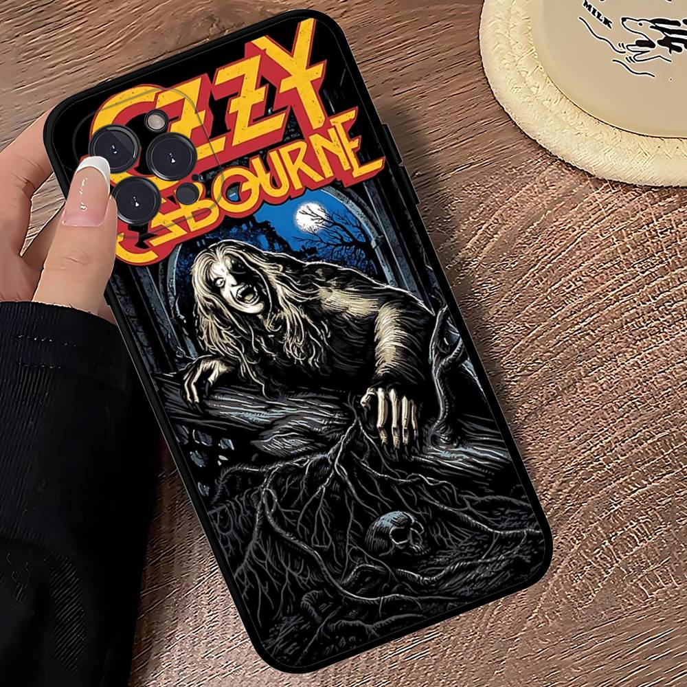 O-Ozzy Osbourne Band Phone Case For IPhone 16 17 Air 15 14 13 12 11 Pro Max 16E Plus Fundas
