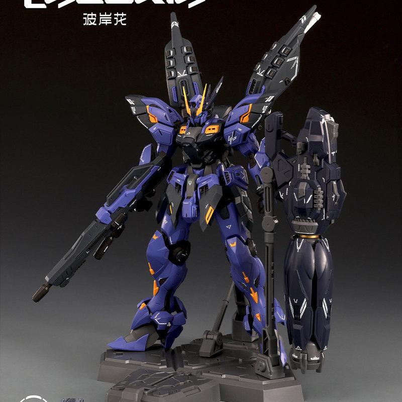 Jiangzuoshe Lycoris Chinese Original Mecha Assembly Model Kit Collectible Figure With Stand Desktop Decor For Model Enthusiasts