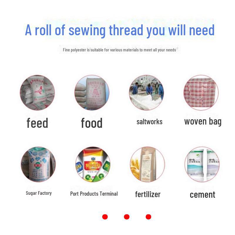 Polyester Bag Sealing and Sewing Machine for Woven Bags