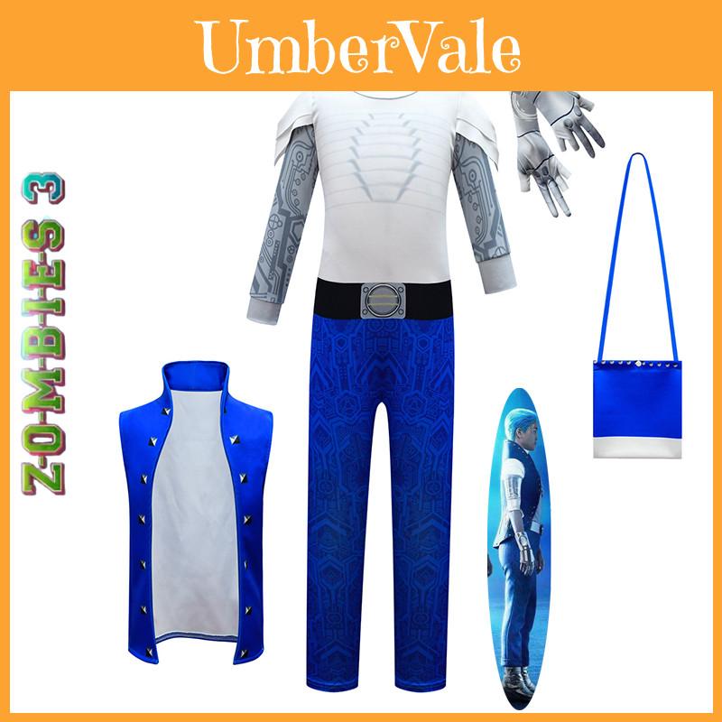 Kostým Cosplay Zombie 3 Mimozemšťan Pro Děti Halloweenské Oblečení A Tematické Párty
