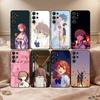 A Silent Voice-Shoko Nishimiya Anime Movie Phone Case For Samsung S26,S25,24,23,22,30,21,10,9,Ultra,Plus,Lite,FE Soft Black Case