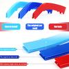 3Pcs Car Grille Trim Strip For BMW X1 X2 X3 X4 X5 X6 X7 E84 F48 F49 F39 E83 F25 G01 F26 G02 E70 F15 E53 G05 E71 E72 F16 G06 G07