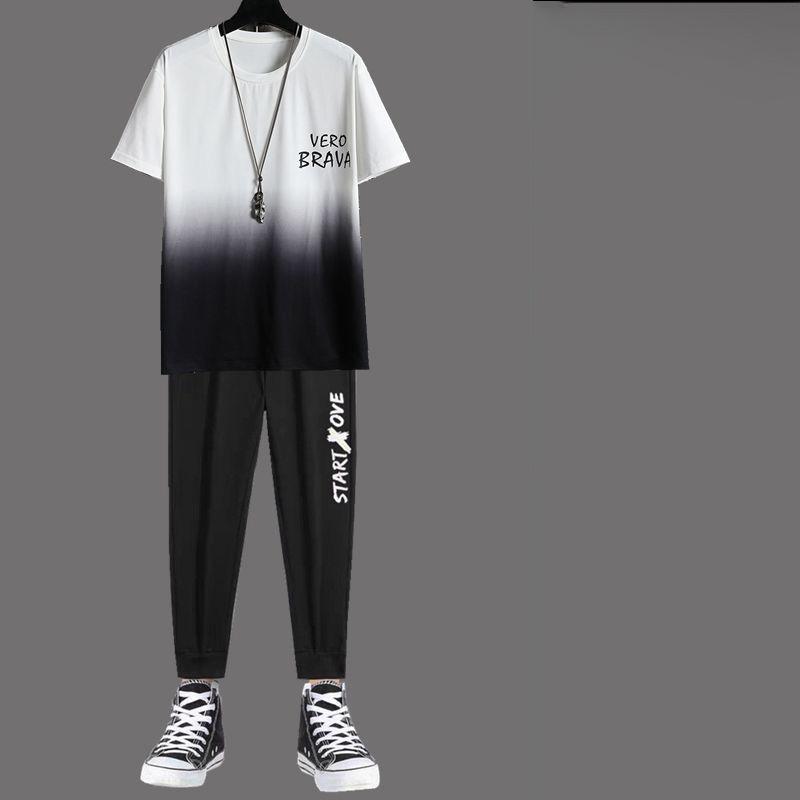 Nuevo juego casual hombres sudadera con capucha de manga corta t-shirt  cortos masculino trotar deportes traje de chándal traje de la casa de  verano de estilo comprar ~ Ropa Para Hombre /