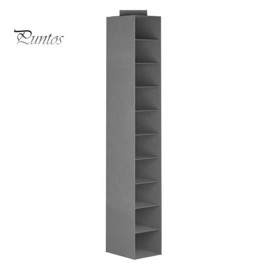 Úložný priestor na baseballové čiapky, veľkokapacitný stojan na klobúky s 10 priehradkami, ľahko zostaviteľný držiak na čiapky a organizér na klobúky