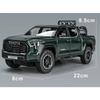 1/24 TOYOTA Tundra TRD Pickup Truck Off-Road Diecast Alloy Miniature Toy Car Model Pull Back Sound Light Collection Gift for Boy
