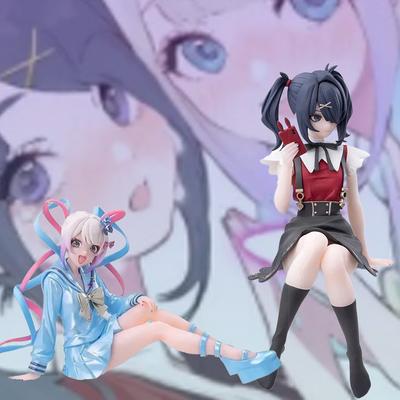 14CM Anime NEEDY GIRL OVERDOSE Serie Piccola Seduta Figura KAnge Modello Animato in Piedi Giocattolo Regalo Collezione Ornamenti Decorativi