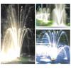 Double Layer Brass Fountain Nozzle Outdoor Water Sprays Head Replacement For Garden Pond Pool Landscape Fountain Kits