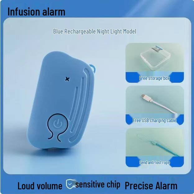 Rechargeable Infusion Buddy: IV Drip and Medication Level Bedside Alarm