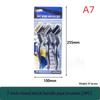 3Pcs Curved Handle Brush Kit Wire Brush Set For Cleaning Welding Slag And Rust Removal Industrial Scrubbing Brush
