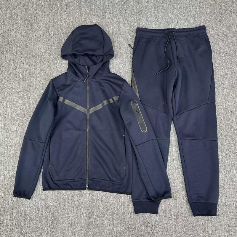 26pcs Fall Winter Co-branded Sports Zip Set Vent Runner Knit Jacket Sweatshirt Pants
