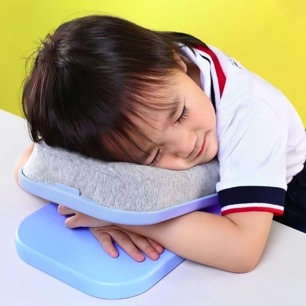 Soft Siesta Pillow Foam Desktop Sleeping Cushion Practical Lunch Break Sleeping Pillow Camping