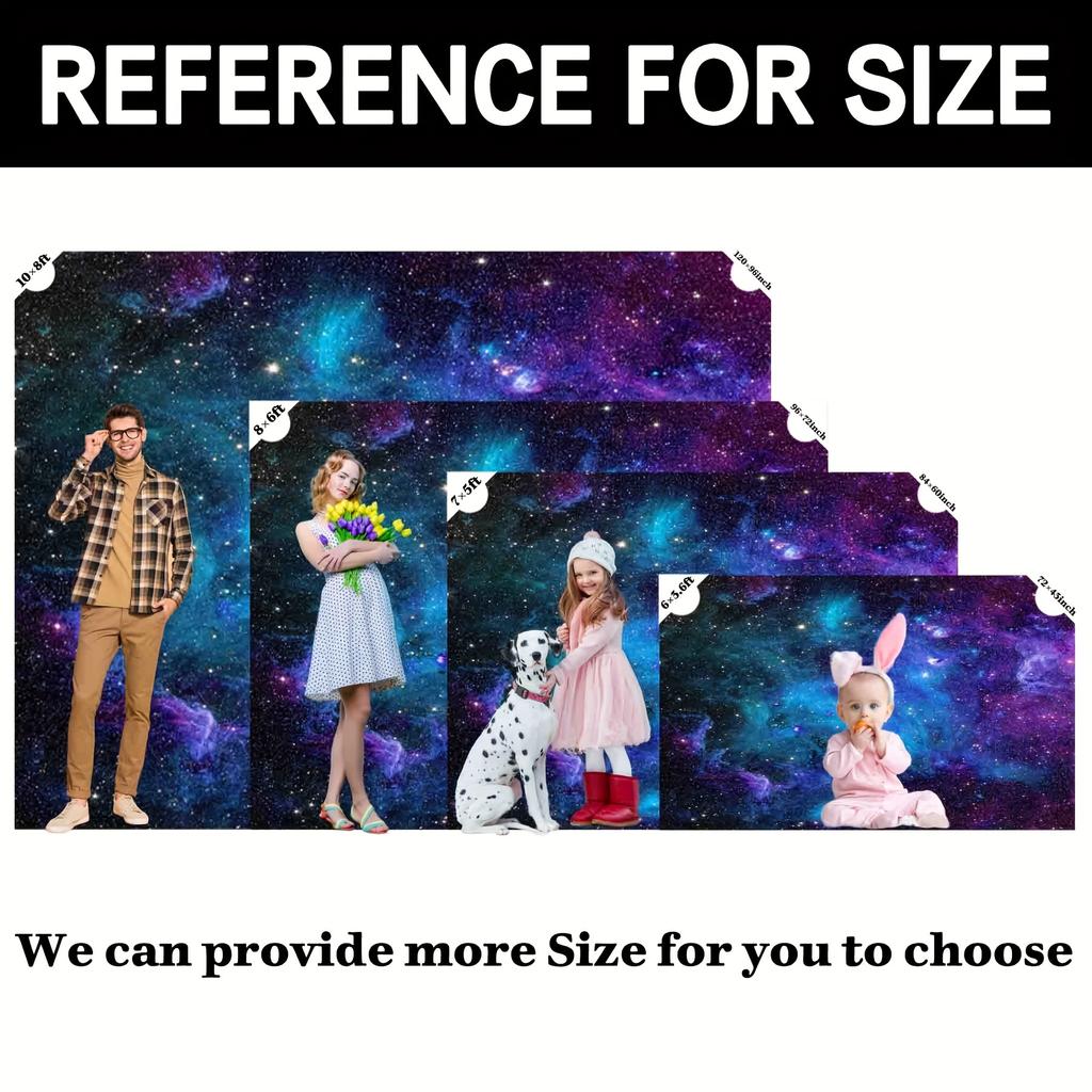 Fundal fotografic Space Starry Galaxy Poliester Cosmic Planet Galactics Party Photo Background Banner Decoratiuni