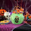 2025 Halloween Candy Bucket Handheld 3D Embroidered Trick-or-Treat Basket Non-Woven Halloween Festival Candy And Snack Bags