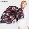 MARJA KURKI Women's Night Garden Double-Sided Silk Scarf