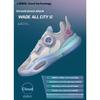 Li Ning All City 10 V1 Anti-Slip Shock Absorbing Durable Rebound Low-Top Basketball Shoes Kids Basketball Shoes Gray White YKBS060-11