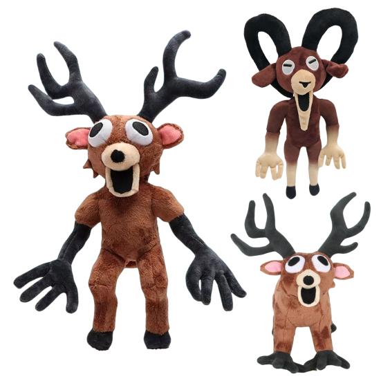 99 Nights in The Forest Deer Plush Toy Soft Stuffed Animal Pillow for Kids Cute Christmas Halloween Gift for All Ages