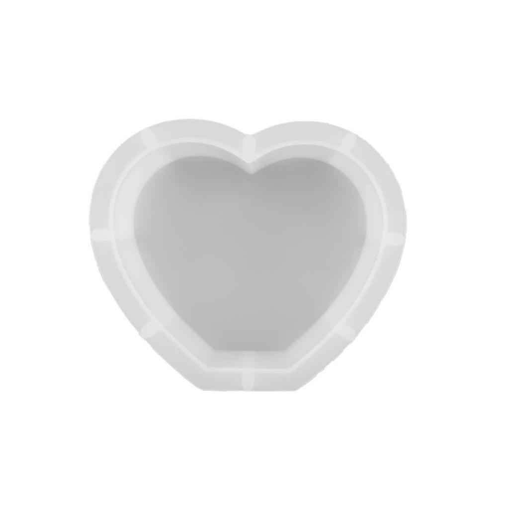 Valentine's Day Photo Frame Resin Molds Rectangle Picture Frame Silicone Mold Heart Shape Epoxy Mold Handicraft Making