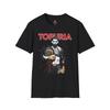 Camiseta unisex de estilo softstyle vintage de Ilia Topuria UFC. Ropa casual de luchador de UFC. Camiseta unisex.