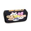 Cute Cartoon Animal Multi-Layer Pencil Case - Large Capacity, Portable Stationery Box for Students