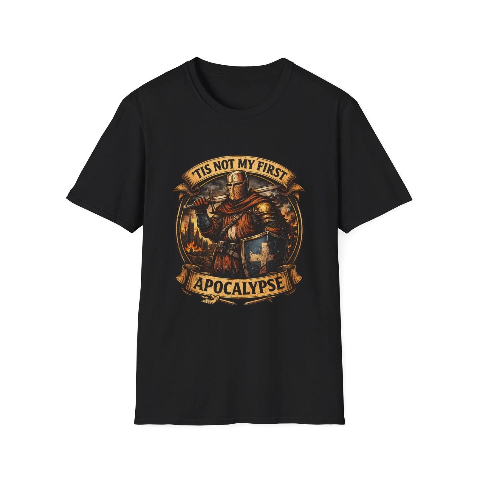 Tis Not My First Apocalypse Children s Children s T  Children s T-shirt | Knight, Post-Apocalyptic Banner 160