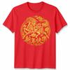 Auspicious Running Horse Chinese New Year Mens T-Shirt Womens Graphic Tee