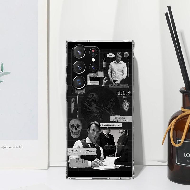 Hannibal Movie Phone Case For Samsung Galaxy S26 S25 Edge S24 FE S23 S22 Ultra S21 Plus S20 + Art Fundas Back Cover Galaxy S25 E