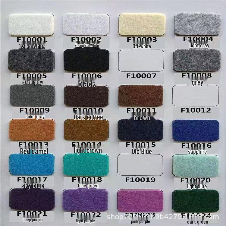 Custom DIY Non-Woven Felt Pads for Hair Accessories - Multiple Colors & Sizes