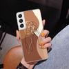 Abstract Line Women Face Phnoe Case for Samsung Galaxy S26 S25 Edge S23 S24 Ultra S22 Plus S21 S20 FE Unique Cover Soft Coque Ga