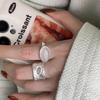 Einzigartiges Design Cooler High-End-Inspirierter Damen Minimalistischer Stil Verstellbarer Ring