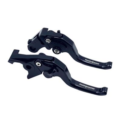 Motokano Lever for Rebel Rebel Adjustable Short Brake Lever 2-finger Brake/clutch 250, 500, 6-position (black)