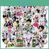Sticker Graffiti Anime Giapponesi da 100 Pezzi Hunter X Hunter Haikyuu Demon Slayer E Altro!