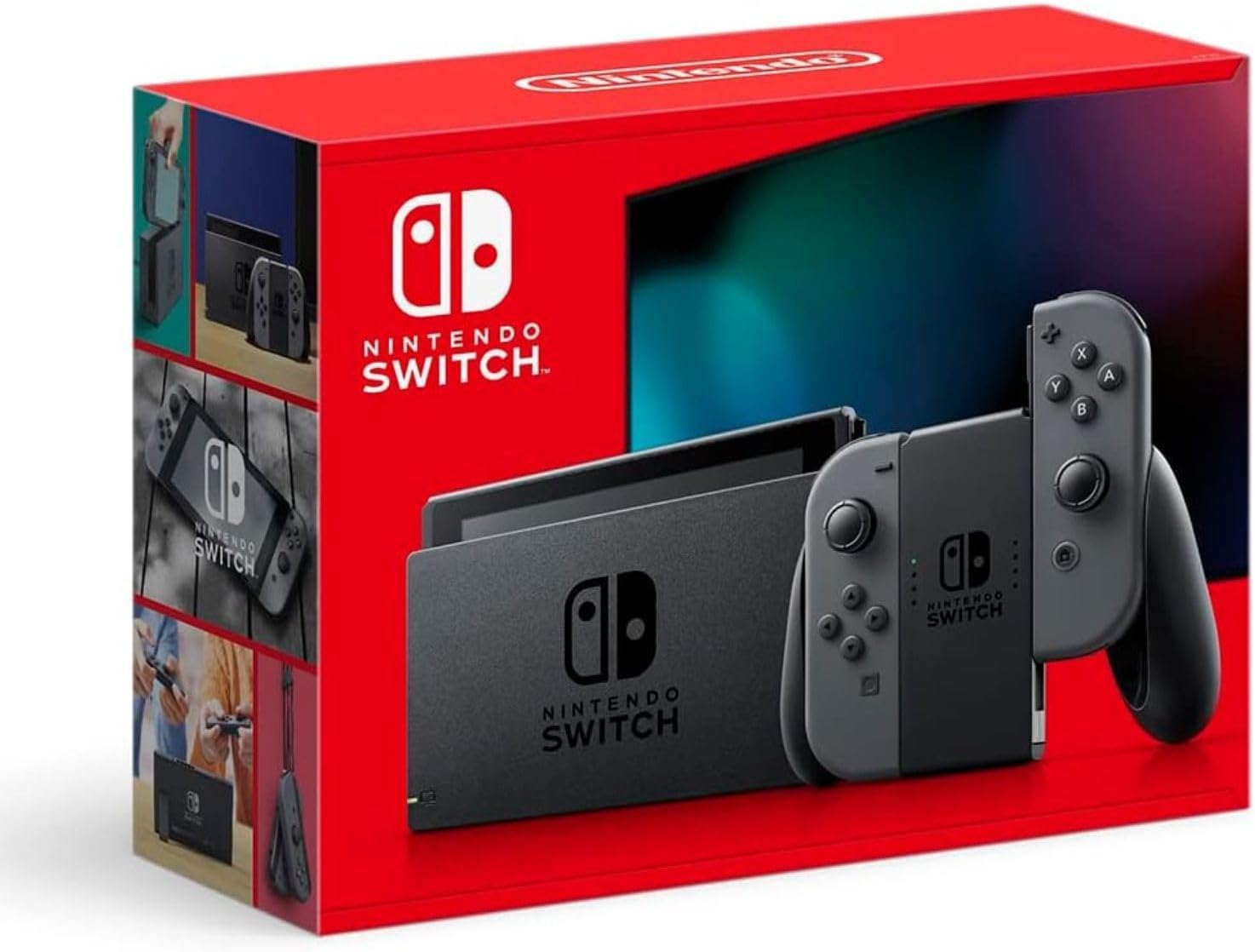 

Восстановленный Nintendo Switch Расширенное издание Joy-Con (L)/(р) Серый,