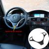 Matte Black Steering Wheel Trim Cover For 2005-2012 BMW 3 Series E90 E92 E93