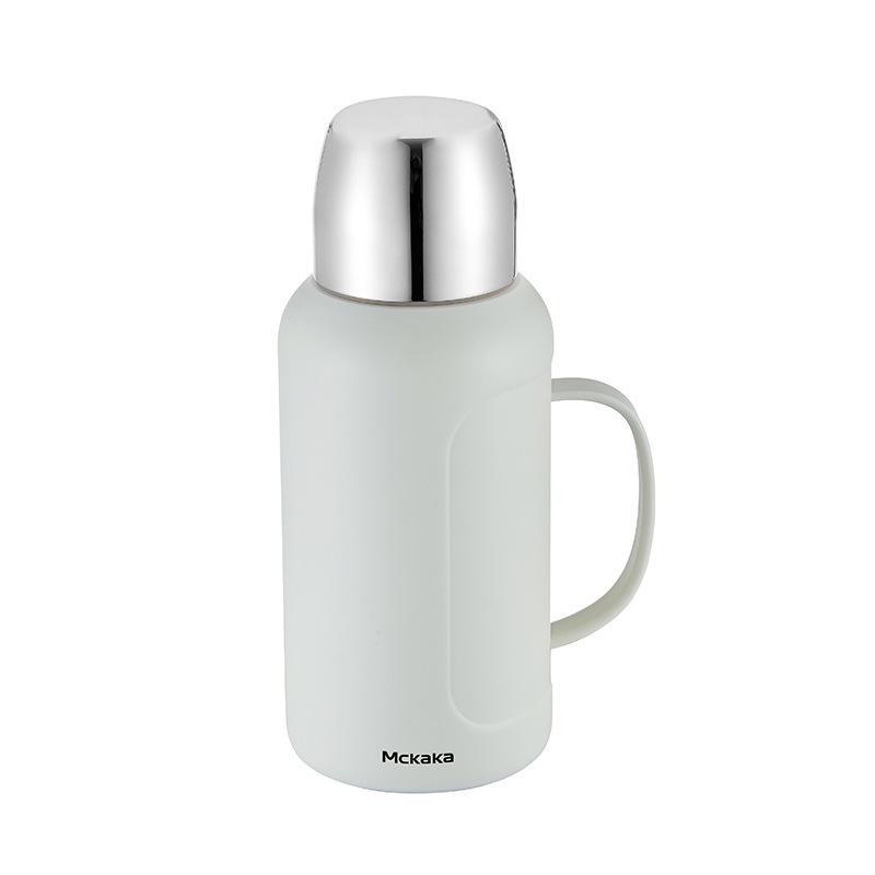 Mckaka 316L Stainless Steel Insulated Thermos - Large Capacity Double Wall Vacuum Cup for Home and Outdoor Use