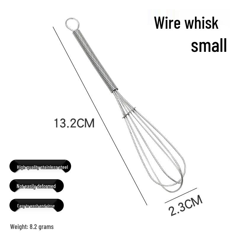 Stainless Steel Handheld Whisk for Baking and Eggs