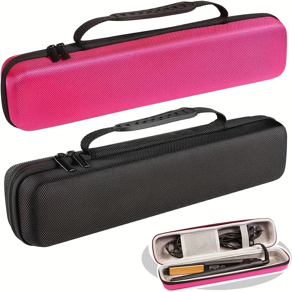 1pc EVA Hard Shell Hair Styler Case Portable Storage for Curling Irons, Straighteners & Blow Dryers, Shockproof Travel Organizer Compact Design