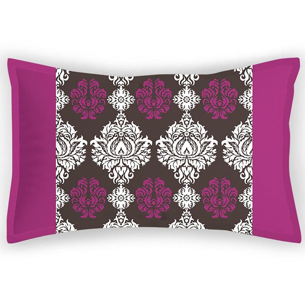 New Style Pillowcases Classic Shading Satin Pillowcases Digital Printed Home Pillowcases