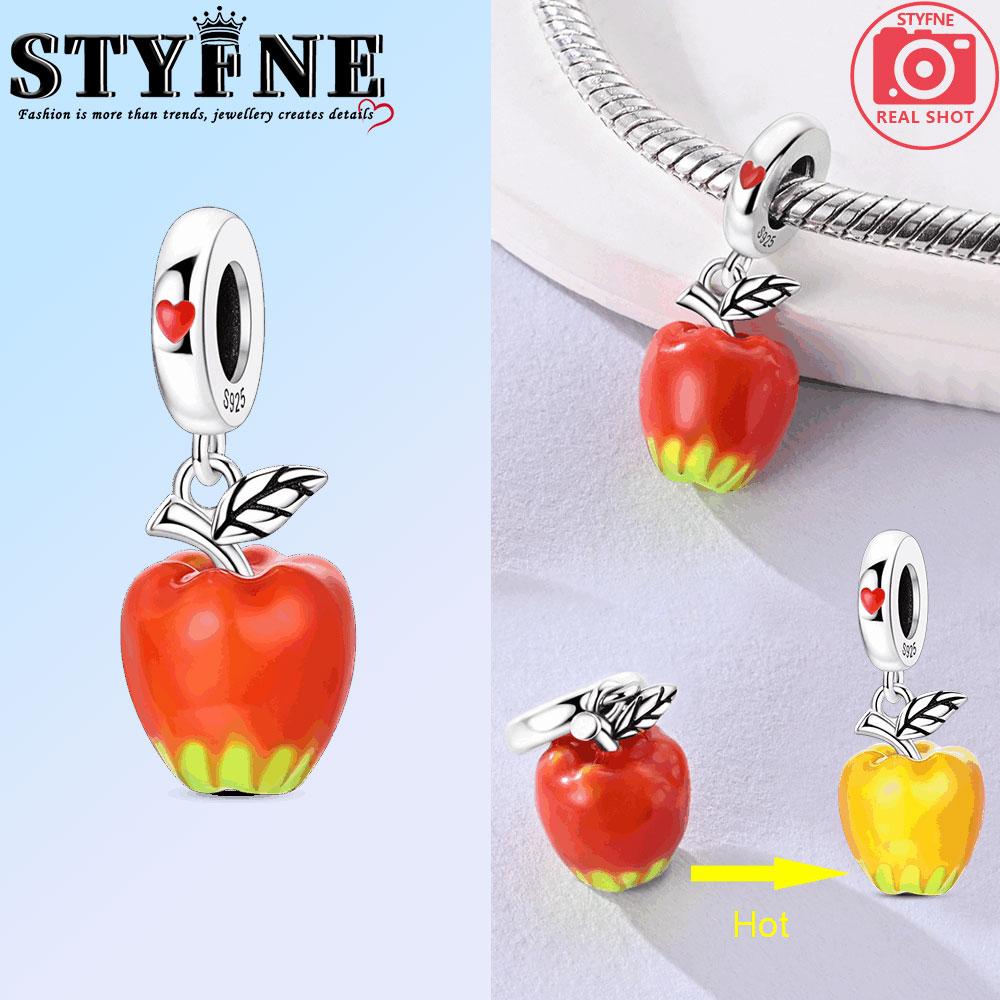 Kupfer Farbe-wechselnd Apfel Elefant Bär Frosch Herz Anhänger Perlen Anhänger Für Original Armband Frau Mädchen Schmuck