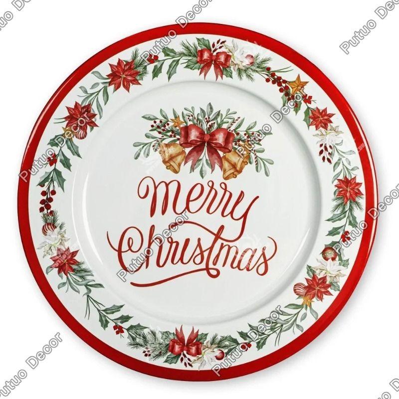 2D Flat Hanging Decorative Metal Sign Hand Painted Art