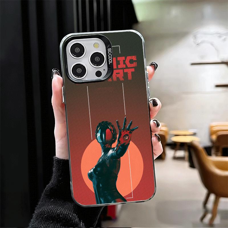 Atomic Heart Game Soft Phone Case for iPhone 15 16 17 Pro Max 17Air 16E 14 Plus 13 12 Mini Shockproof Cover Back Shell