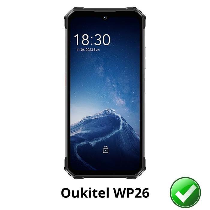 Screen Protector - Phonillico - Oukitel WP26 - Pack of 2 - Ultra Thin - Scratch Resistant