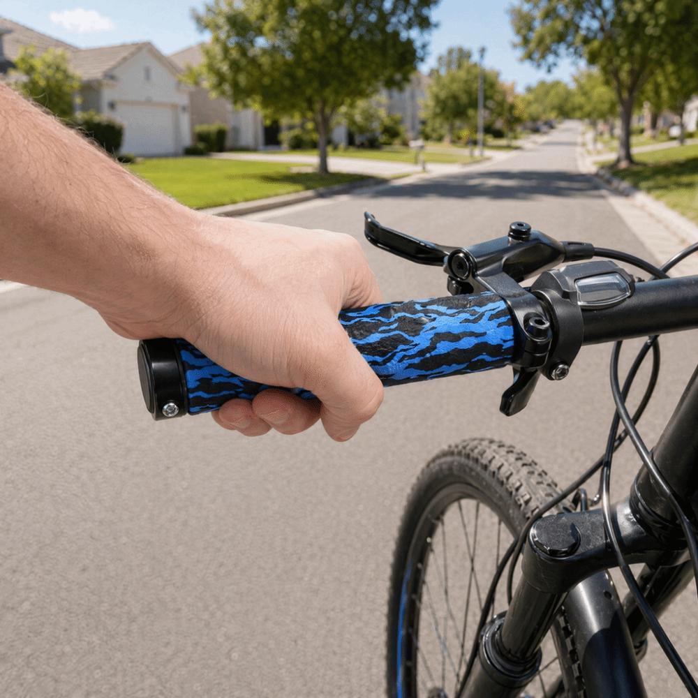 2 Stück Anti-Rutsch Fahrradlenkergriffe Stoßdämpfende Lenkergriffe Fahrradzubehör