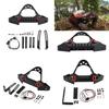 Para-choque Dianteiro de Liga Usinado CNC Preto com Manilha e Luz LED para Traxxas Trx-4 Axial Scx10 Ii Jeep