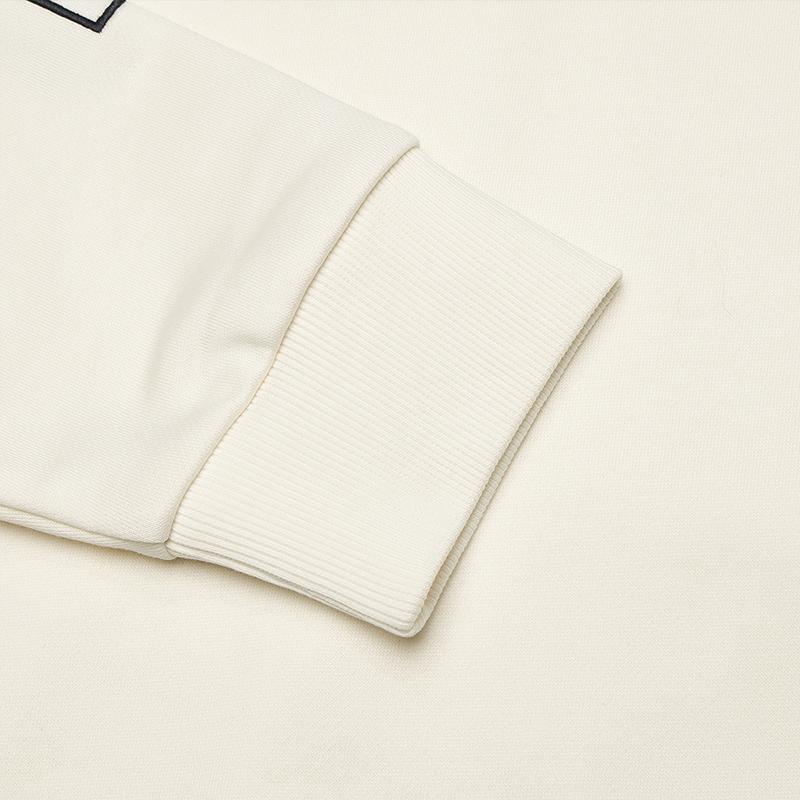 Men's FILA Sweatshirts Men's Mist Lotus White Crew Neck Moderate