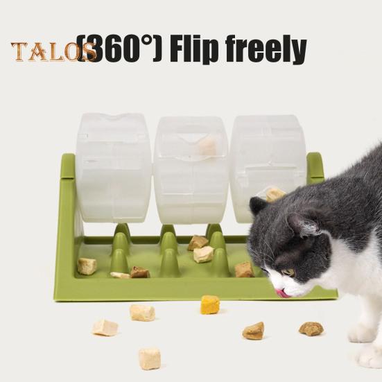 Rollendes Futterleckspielzeug, interaktives Leckerli-Spenderspielzeug für Hunde, Puzzle, langsamer Futternapf für das Training von Katzen und Welpen, Linderung von Langeweile