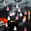 Halloween Hanging Ghost Decorations Mini Ghost Ornaments for Christmas Tree Cute Halloween Hanging Ghost for Home Decor